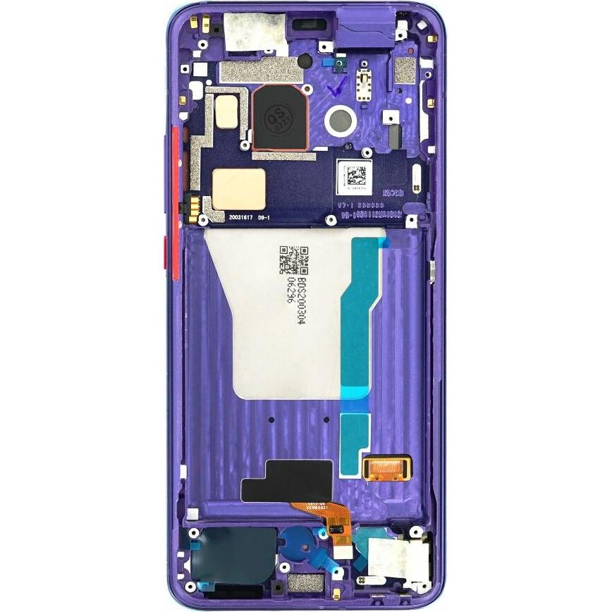 Thumbnail - Xiaomi Display-Einheit + Rahmen Poco F2 Pro lila 56000F0J1100 (Display, Xiaomi Poco F2 Pro), Mobilgerät Ersatzteile, Vio...