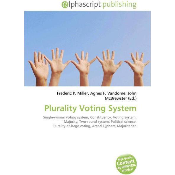 Thumbnail - Plurality Voting System, Fachbücher von Agnes F. Vandome, Frederic P. Miller, John McBrewster
