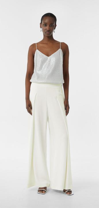 Produktbild Comma Hose Fliessende Marlenehose mit tiefen Falten (40)