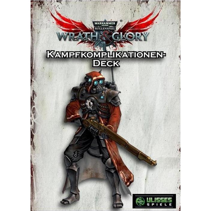 Ulisses Spiele US79009 - WH40K: Wrath & Glory - Kampfkomplikationen, Kartendeck (DE-Ausgabe) (Deutsch) (US79009)