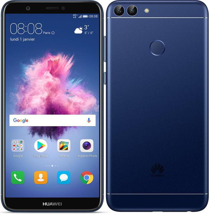 Actual product image Huawei P Smart (32 GB, Blue, 5.65", Hybrid Dual SIM, 4G)