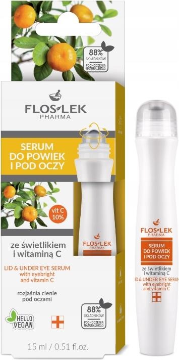 Image du produit Floslek Sérum pour les yeux et le dessous des yeux à l'euphraise et à la vitamine C 15 Ml (15 ml)