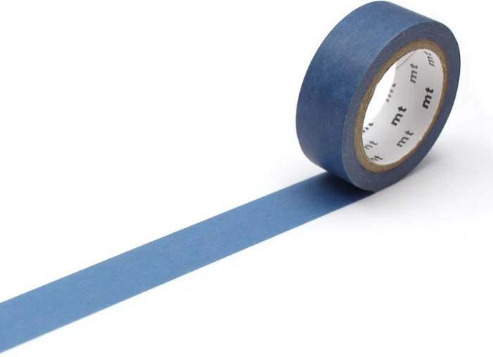 Produktbild MT Klebeband Washi Masking Tape Basic Rauchblau 15mmx7m (15 mm)