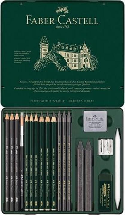 Produktbild Faber-Castell Pitt Graphite Set (2 mm, B, 19 x)