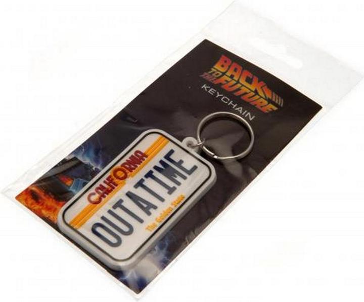 Produktbild Back to the Future Nummernschild Schlüsselanhänger