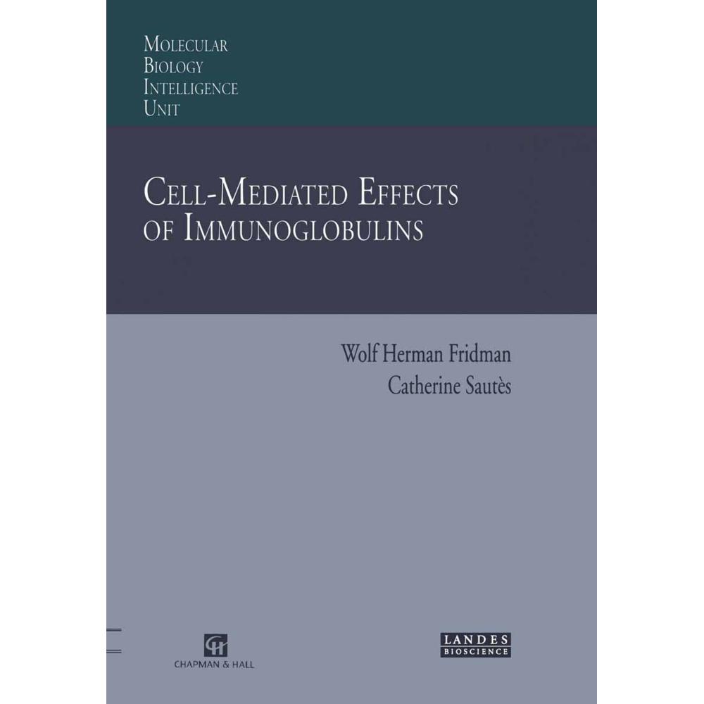 Cell-Mediated Effects of Immunoglobulins, Fachbücher