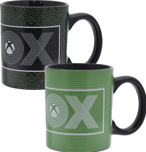Actual product image Paladone Products Xbox Logo Heat Change Mug (300 ml, 1 x)