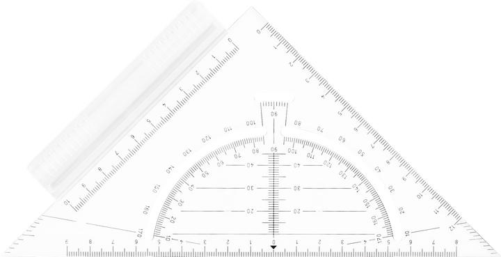 Actual product image Aristo Quick drawing triangle (17 cm, Plastic)