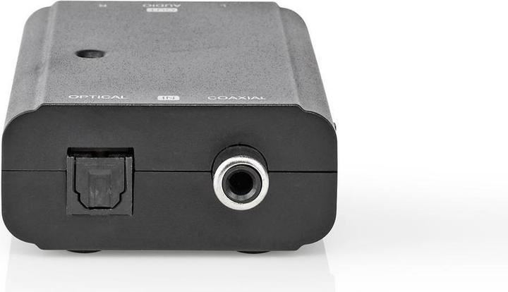 Produktbild Nedis Digital Audio Converter 2-Weg Anschlüsse - Eingang: 1x S / PDIF (RCA) Buchse / 1x TosLink Buch (0.05 m, Optisch)
