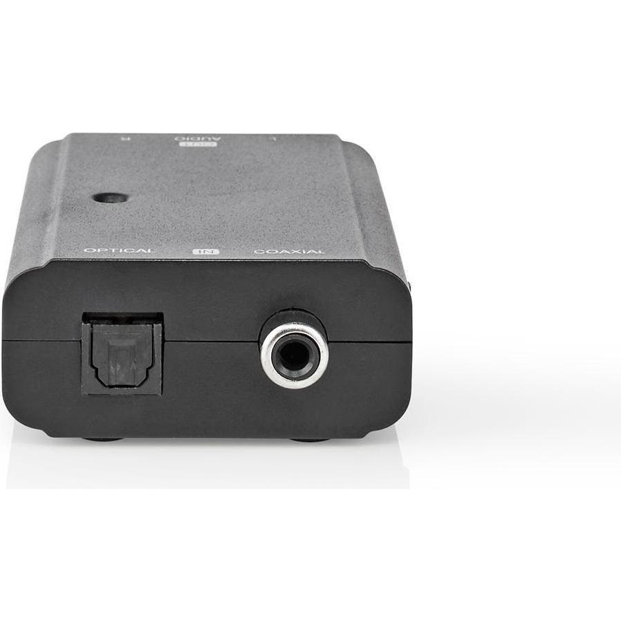 Thumbnail - Nedis Digital Audio Converter 2-Weg Anschlüsse - Eingang: 1x S / PDIF (RCA) Buchse / 1x TosLink Buch (0.05 m, Optisch), ...
