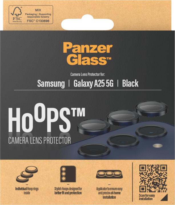 Image du produit PanzerGlass Hoops Camera Lens Protector (1 pcs, Samsung Galaxy A25)