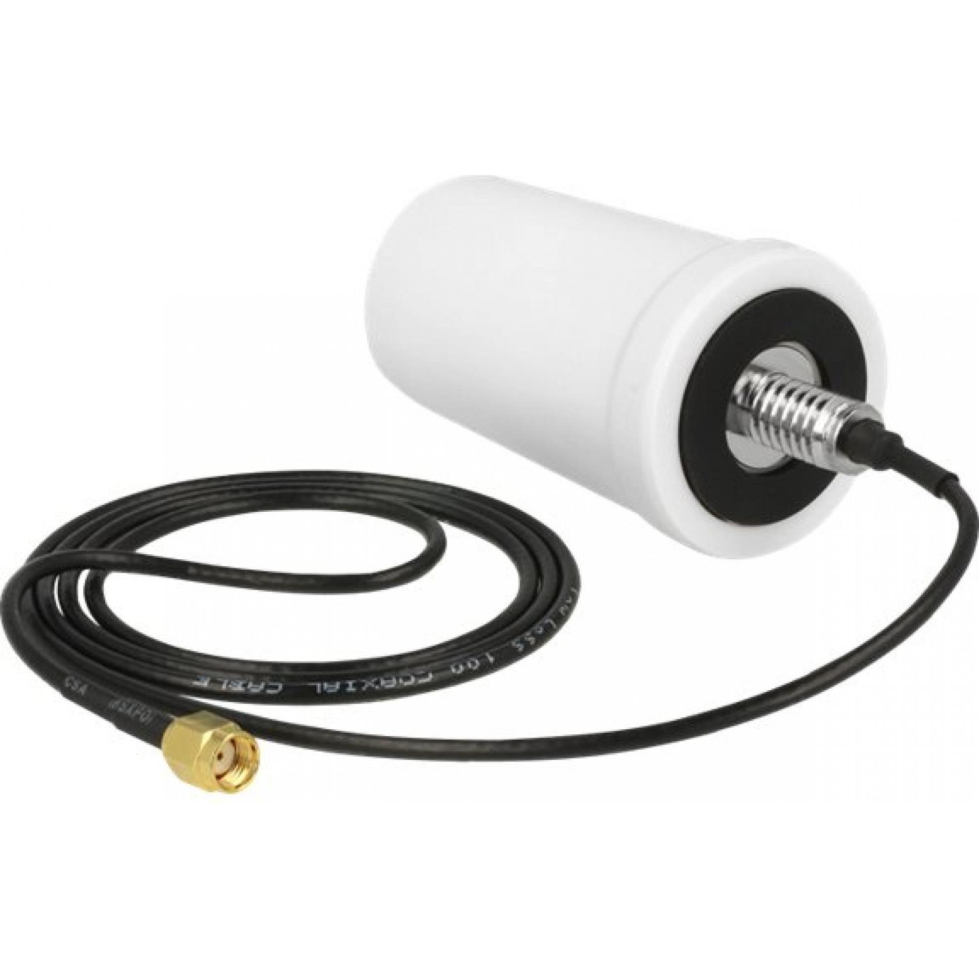Delock Antenna WLAN per esterni, IP67, cavo da 1m (WiFi), Antenna WiFi