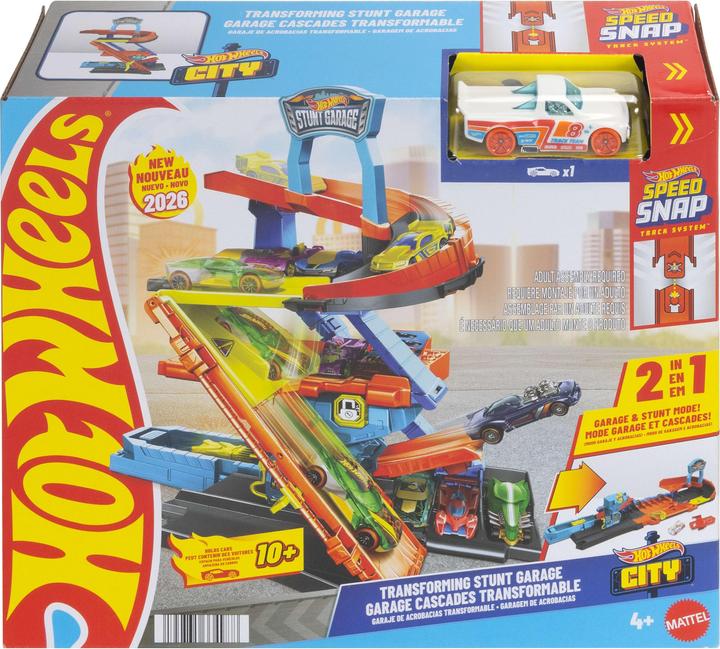 Mattel Hot Wheels City Mega Stunt-Garage