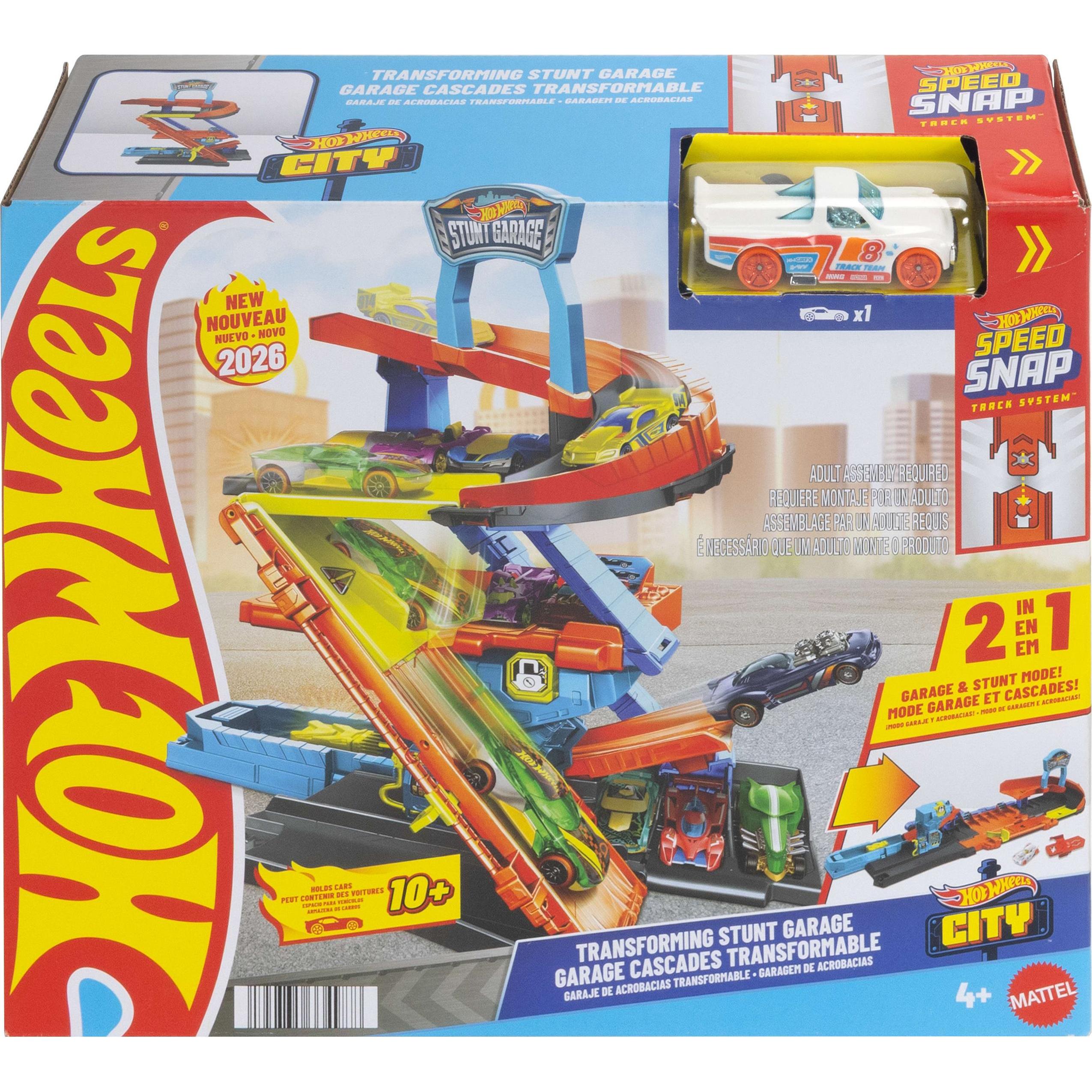 Mattel Hot Wheels City Mega Stunt-Garage