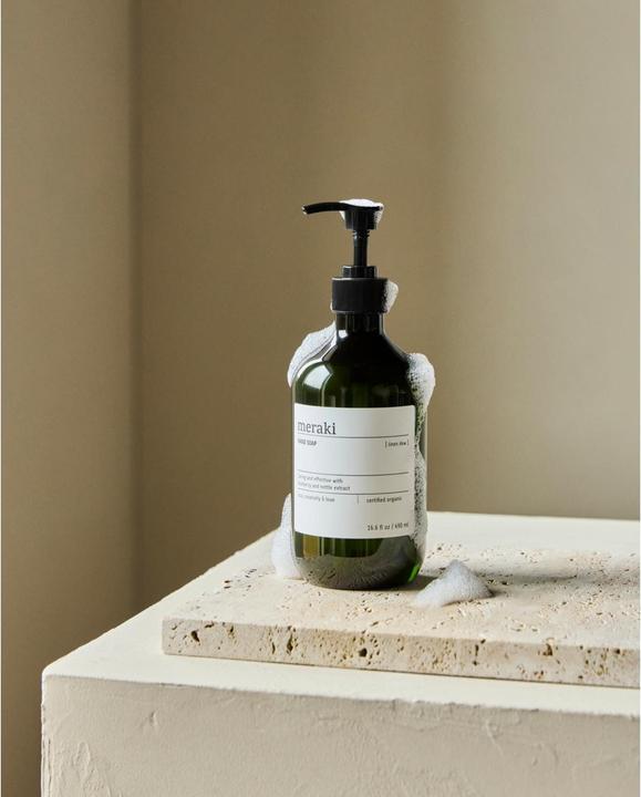Actual product image Meraki Linen dew (Liquid soap, 490 ml)