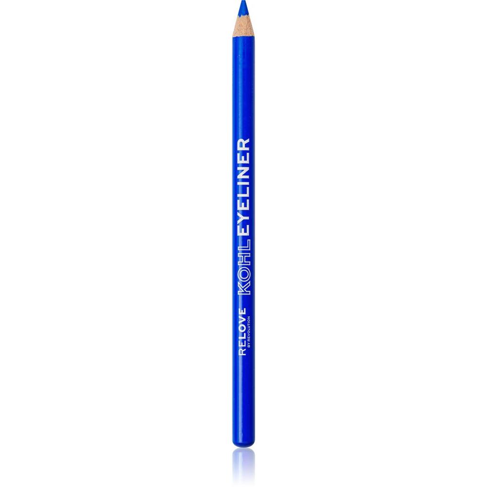 Revolution Relove Blu Eyeliner + Kajal, Matita Per Occhi Kohl