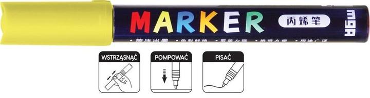 Actual product image M & G Acrylmarker 1-2 mm neongelb (6 Stück) M&G (6x)