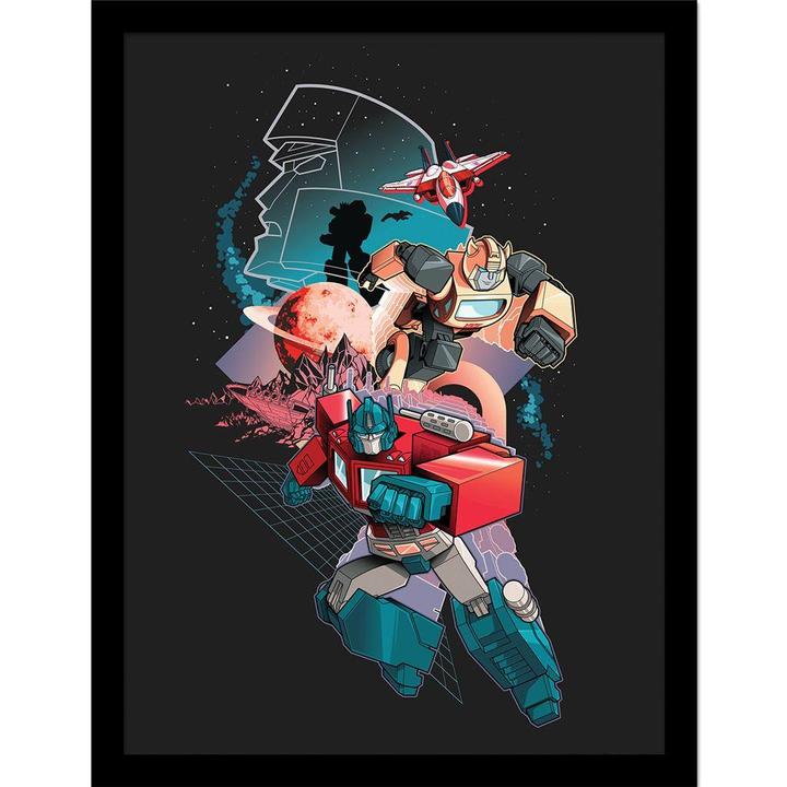 Immagine prodotto Transformers Poster Incorniciato (40 x 30 cm)