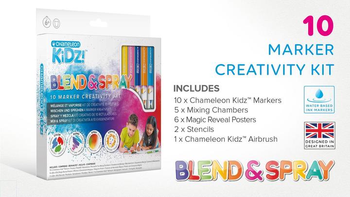 Immagine prodotto Chameleon Set 10 penne Airbrush Blend & Spray (10x)