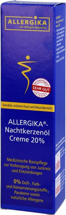 Produktbild Allergika Nachtkerzenölcreme 20%, 100 ml Creme (100 ml, Nachtcreme)