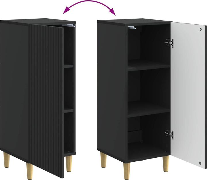 Produktbild vidaXL Sideboard-Aufbewahrung (34.50 x 33 x 90 cm)