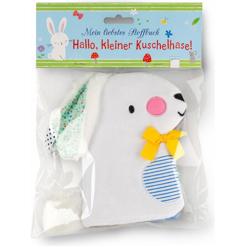 Arena, Babybücher, Hallo, kleiner Kuschelhase! Mein liebstes Stoffbuch (Deutsch)
