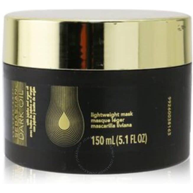 Sebastian, Maschera, Olio scuro professionale Shampoo Balsamo Maschere e trattamenti infusi con olio di Jojoba e olio di (150 ml)