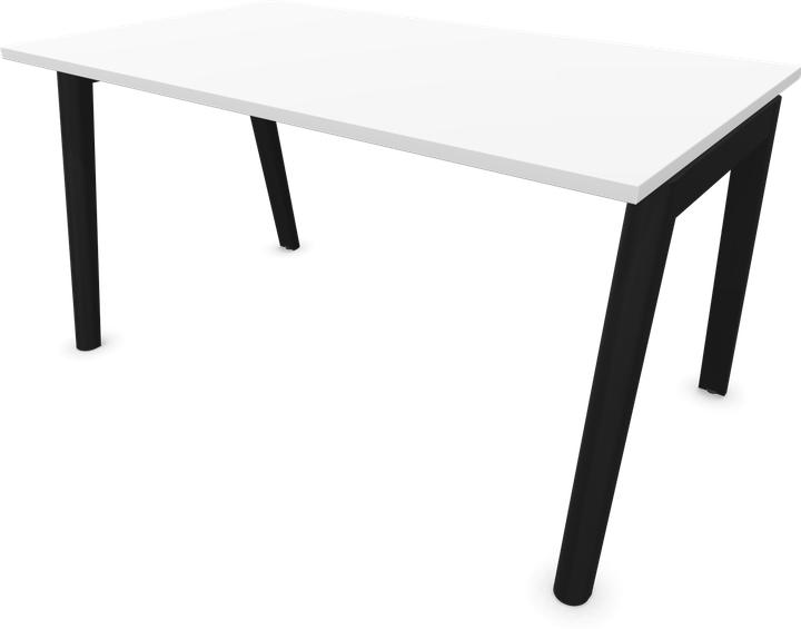 Esche gebeizt schwarz, Weiss