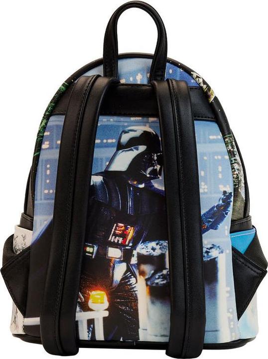 Actual product image Loungefly Star Wars by backpack Empire Strikes Back Final Frames