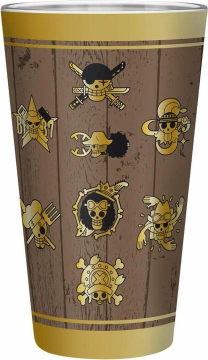 Actual product image GB Eye Bicchiere One Piece : Skulls - 400ml