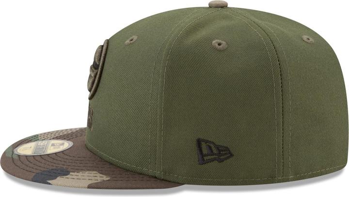 Immagine prodotto New Era Cappellino 59Fifty - Green Bay Packers mimetico in legno - 7 1/8 (7 1/8)