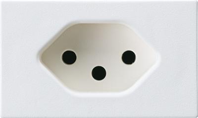Actual product image Frame socket outlet T13 FLF white