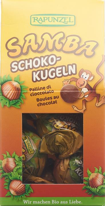 Produktbild Rapunzel Samba Schoko Kugeln (96 g)