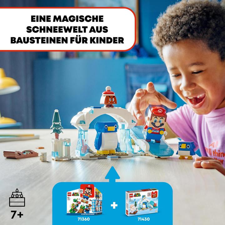 Productafbeelding LEGO 71430 Sneeuwavontuur met de familie pinguïn - uitbreidingsset (71430, LEGO Super Mario)