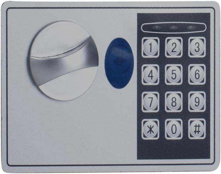 Produktbild pavo Schlüsseltresor grau mit 150 Haken Elektronikschloss