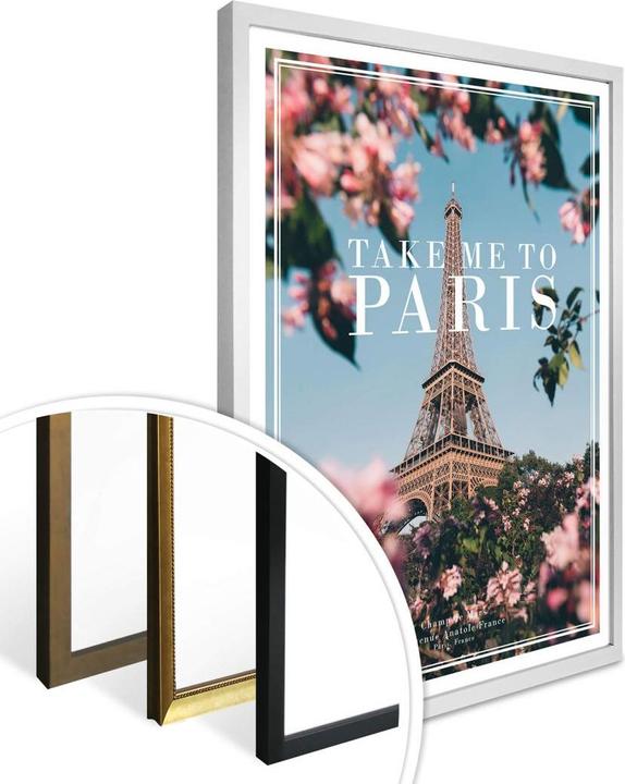 Produktbild Trenddeko Take me to Paris (80 x 100 cm)