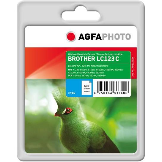 AGFAPHOTO, Druckerpatrone, Apb123cd (C)