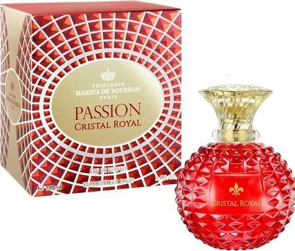 Actual product image Princesse Marina de Bourbon Cristal Royal Passion by Eau de Parfum Spray 100 ml (Eau de parfum, 100 ml)