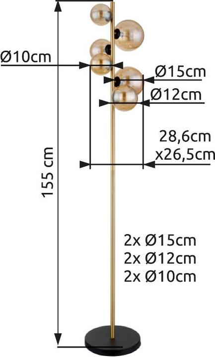 Produktbild Globo Riha (80 lm, G9)