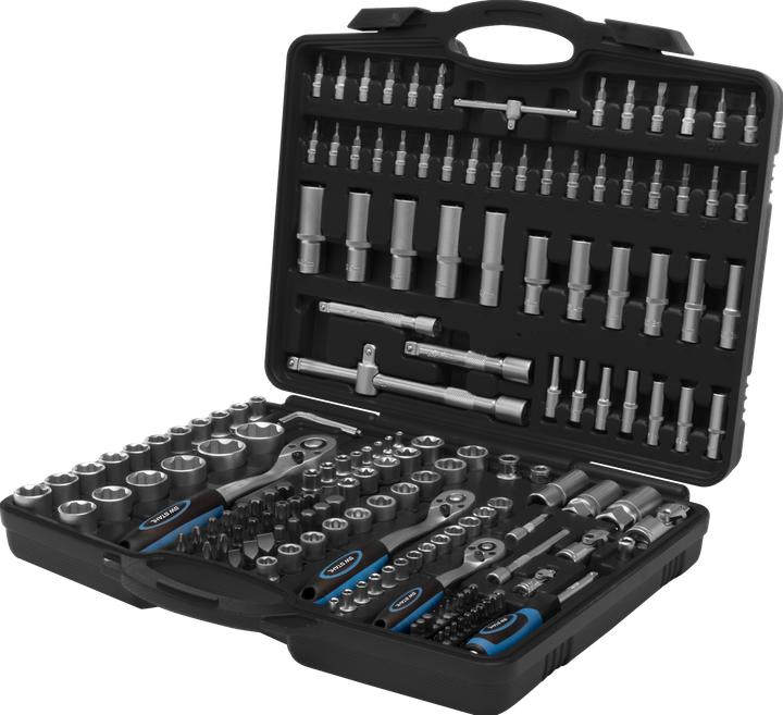 Produktbild SW-Stahl Steckschlüsselsatz 1/4, 3/8, 1/2 (12 mm, 14 mm, 22 mm, 32 mm, 5 mm)