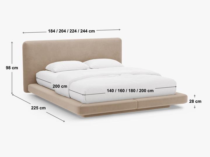 Produktbild Micadoni Linea (160 x 200 cm)