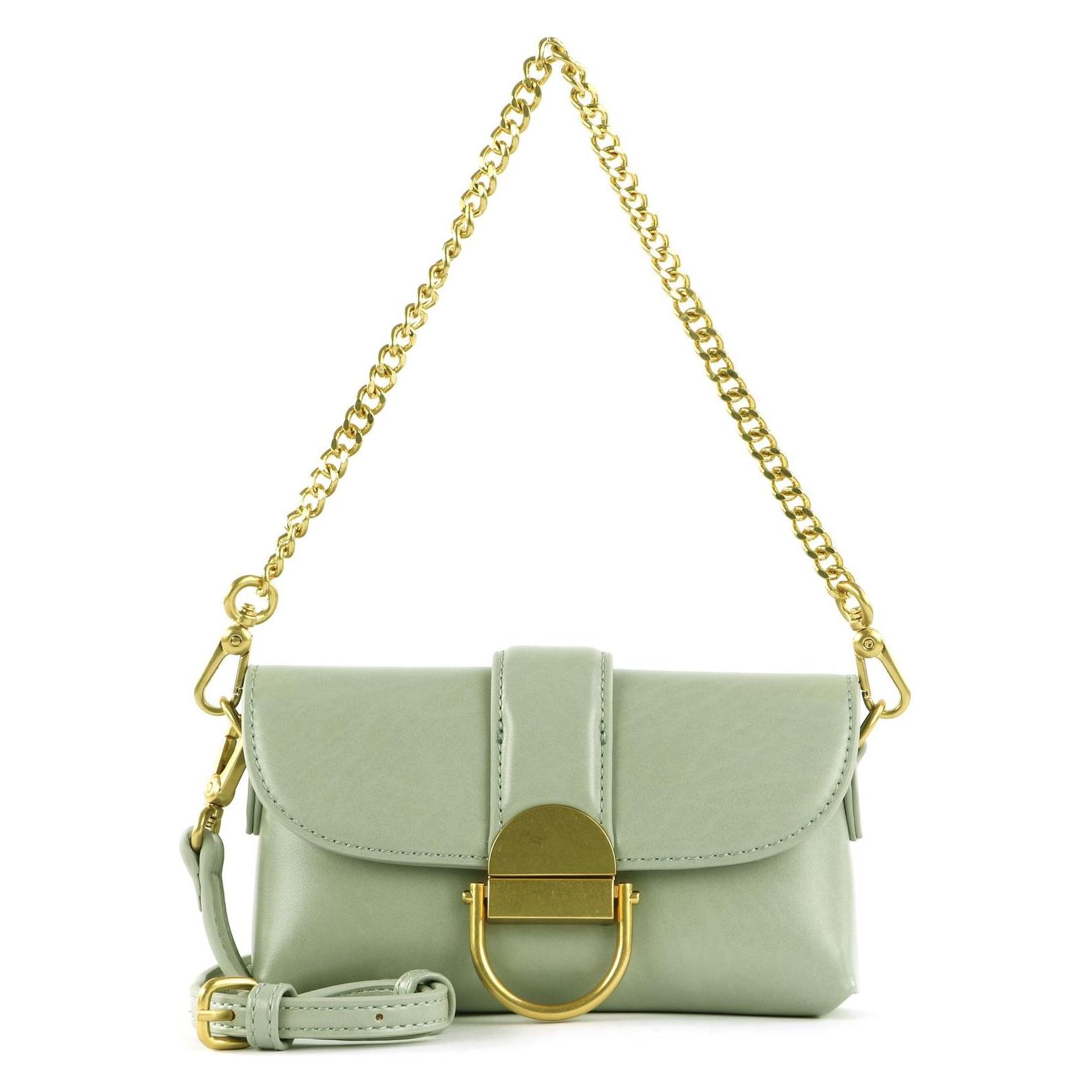 Seidenfelt, Damen, Bauchtasche, SFM244 Beltbag, Grau, Blau, Gold