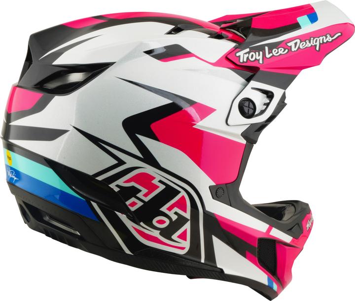 Produktbild Troy Lee Designs D4 Polyacrylite MIPS Helm, Roamer, magenta, L | 58-59cm