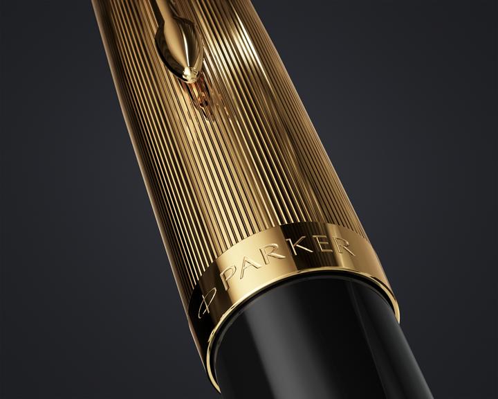 Actual product image Parker Ball pen 51 G.C. M (Black/Gold, 1 x)