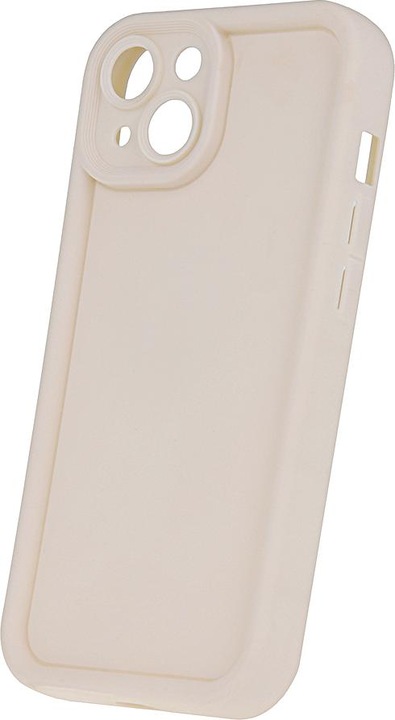 Actual product image OEM Rim TPU case for Motorola E13 beige (Motorola Moto E13)