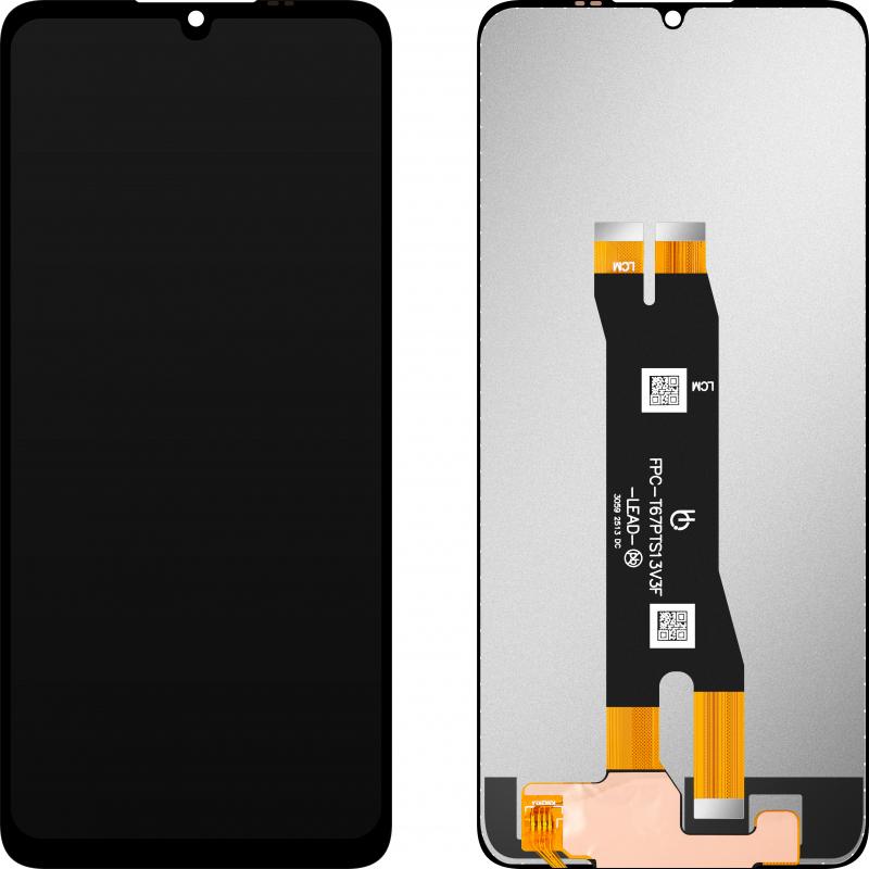 MP Display Unit für ZTE Blade A35 / Blade A55, w/o Frame, Aftermarket, Schwarz, Pezzi di ricambio per dispositivi mobili, Nero