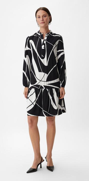 Produktbild Comma Kleid Kleid aus Viskose mit All-over-Print (32)
