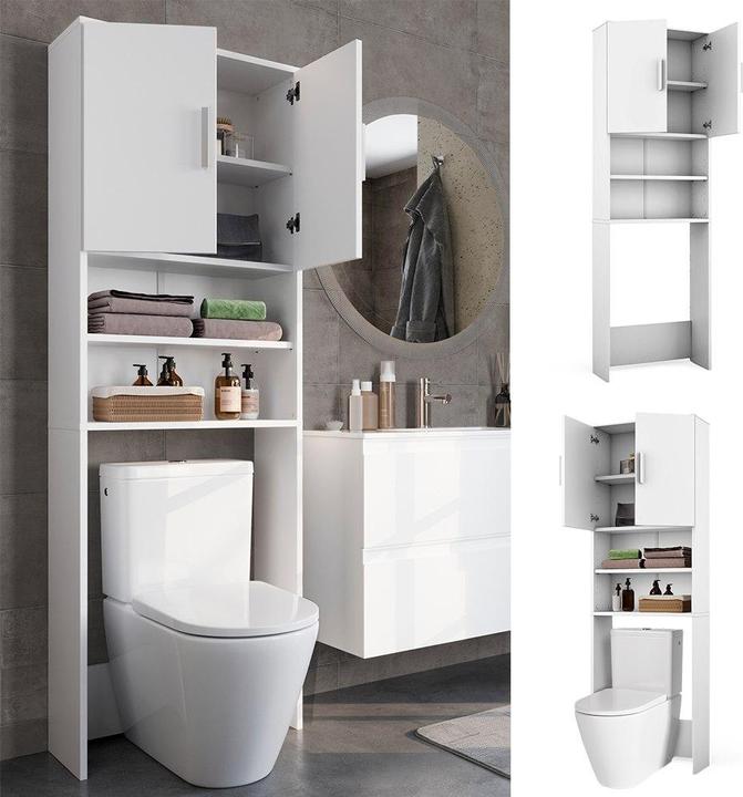 Actual product image Vicco Toilet cabinet (64 x 26 x 190 cm)