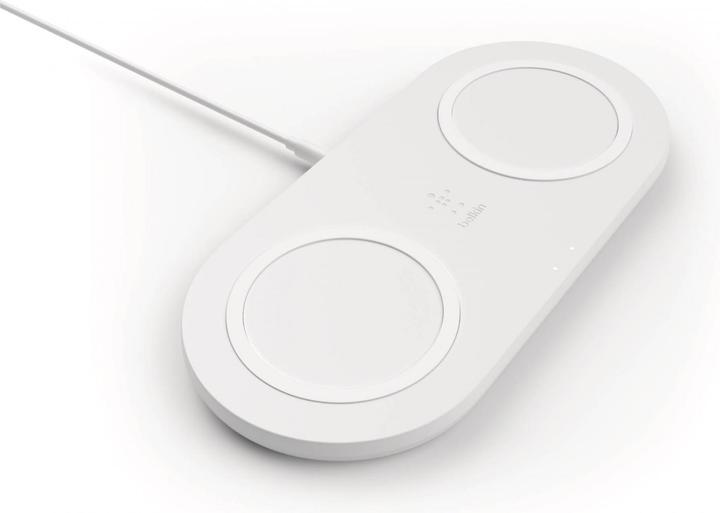 Produktbild Belkin Dual Wireless Charging Pad mit Netzteil (10 W)