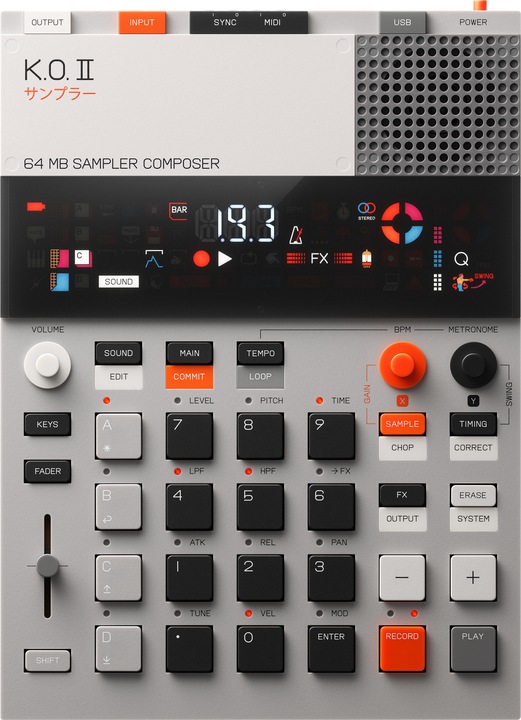 Teenage Engineering EP–133 K.O. II (Sampler)